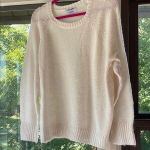 Old Navy Women's Soft White Sweater
